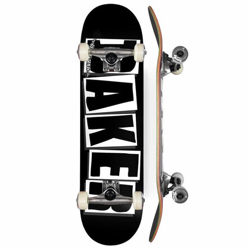 Baker Logo Complete Skateboard Black/White 8.5"