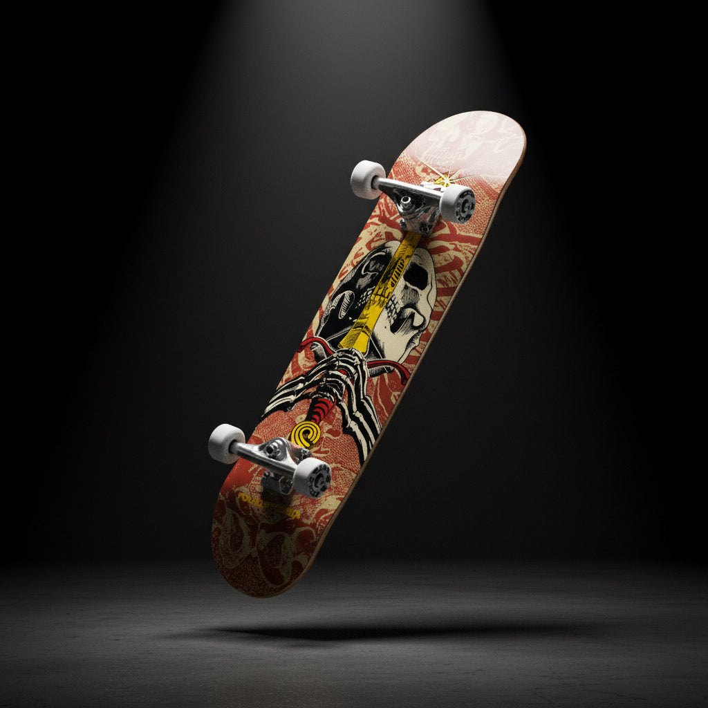 Powell Peralta Skull & Sword Birch Complete Skateboard - 7.5 x 28.65